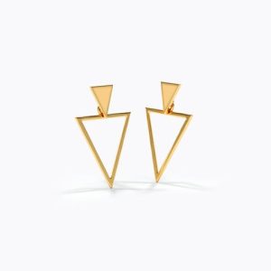 Siddhi 22KT Gold Earrings
