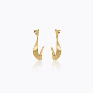 Ekta 22KT Gold Stud Earrings